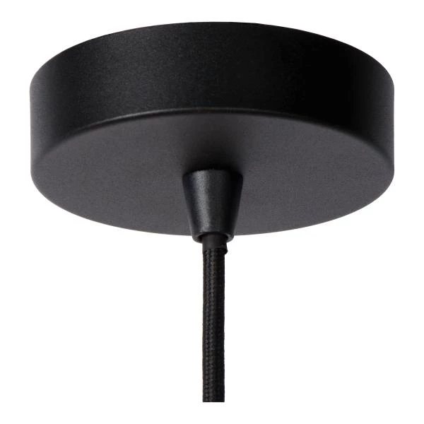 Lucide LESTER - Pendant light - 6xE27 - Black - detail 1